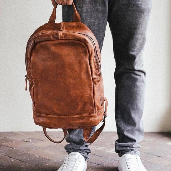 Trades of Hope Journey BackpackGenuine LeatherFair TradeBrown